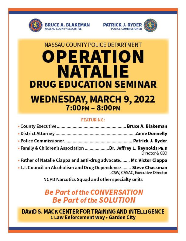 3.9.2022 Operation Natalie Seminar Flyer