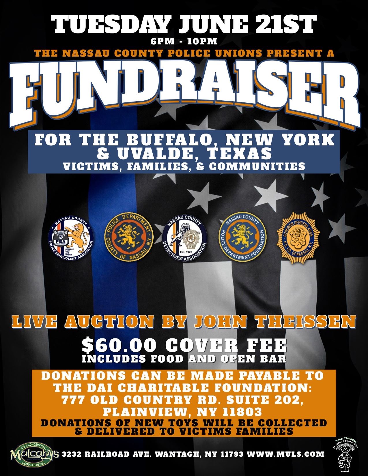 Buffalo and Texas Fundraser