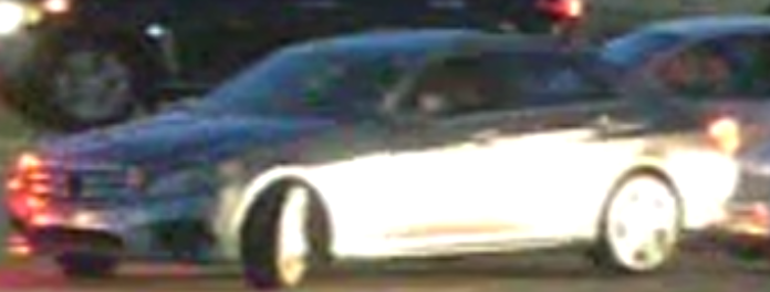 Suspect vehicle Silver mercedes.